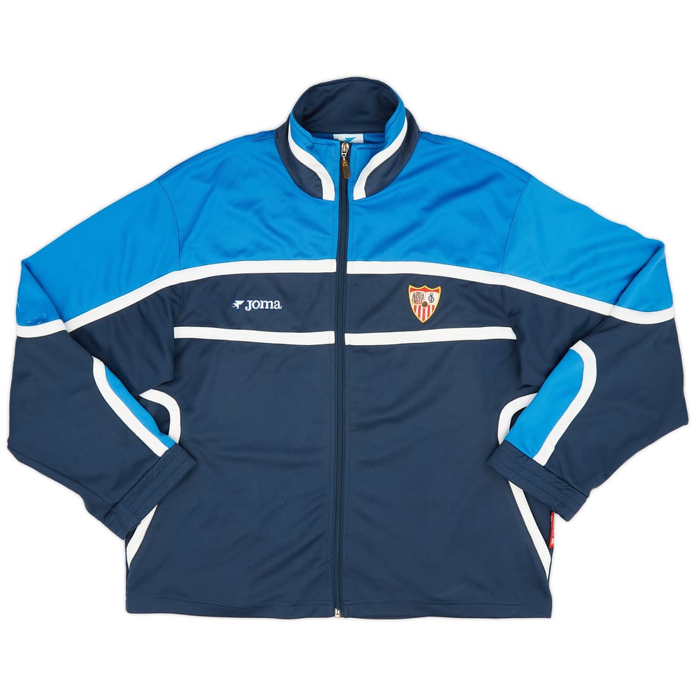 2001-02 Sevilla Joma Track Jacket - 9/10 - (S)
