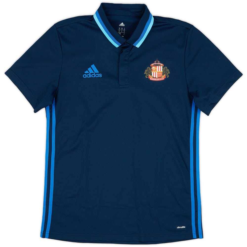 2016-17 Sunderland adidas Polo Shirt - 9/10 - (M)