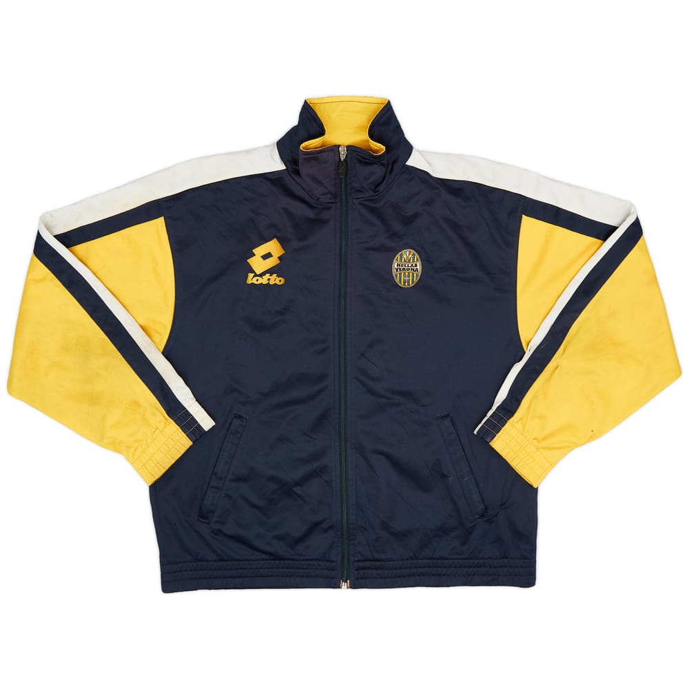 2000-02 Hellas Verona Lotto Track Jacket - 9/10 - (S)