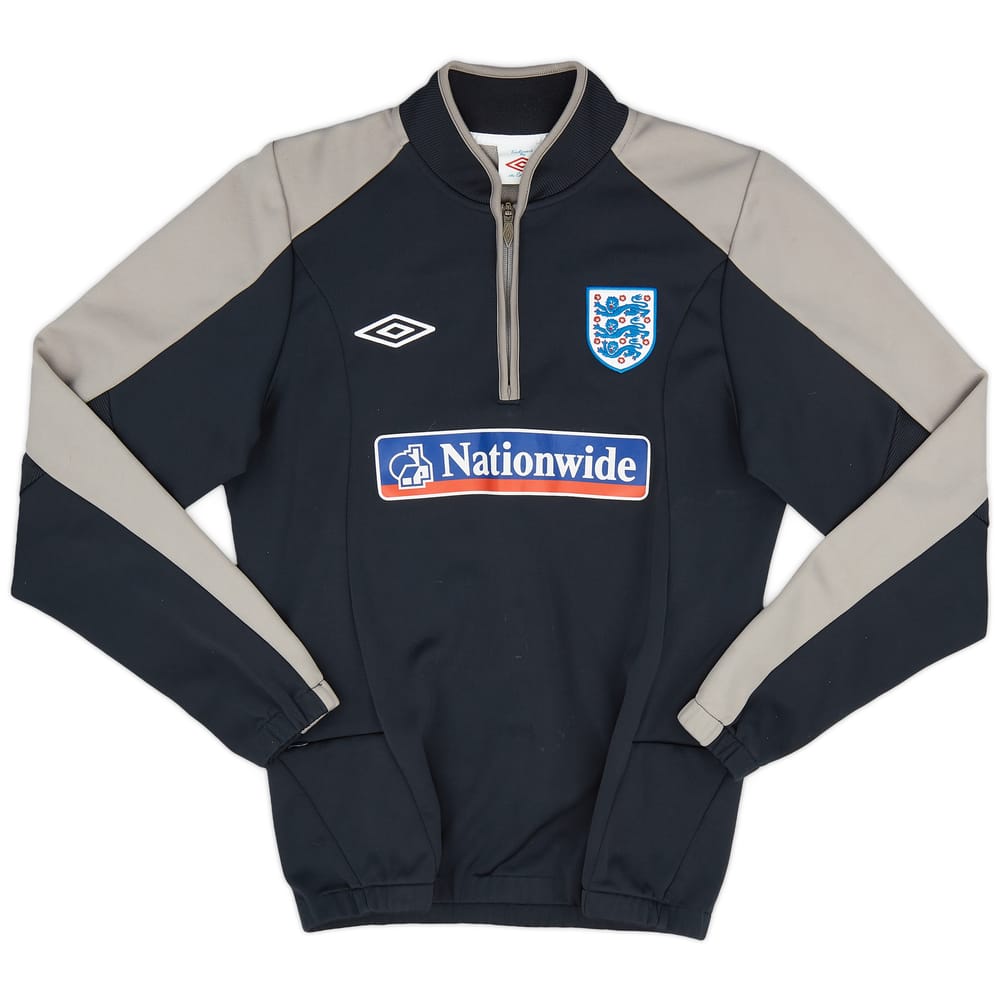 2009-10 England Umbro 1/4 Zip Training Top - 8/10 - (S)
