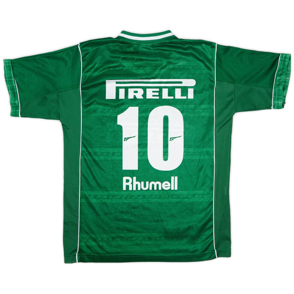 2001-02 Palmeiras Home Shirt #10 - 8/10 - (L)