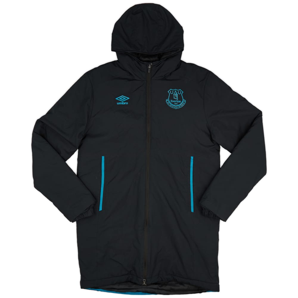 2017-18 Everton Umbro Padded Bench Coat - 8/10 - (L)