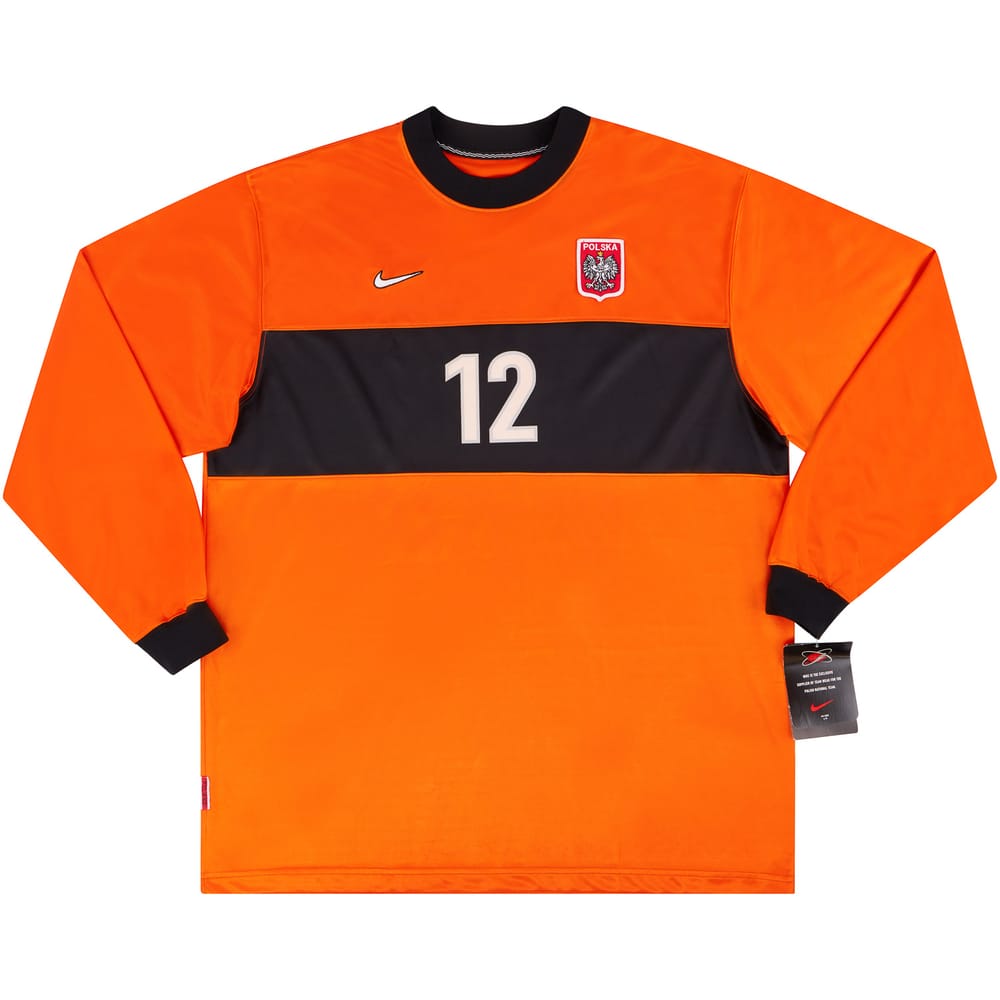 1998-99 Poland GK Match Issue Shirt #12 XXL