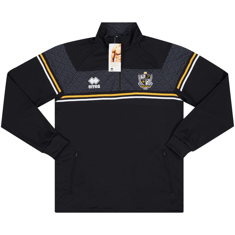 2020-21 Port Vale Errea 1/4 Zip Training Top (L)