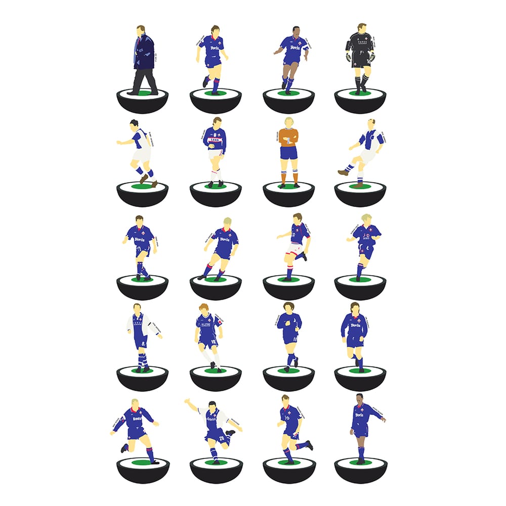 1947-2012 Oldham Subbuteo A3 Print/Poster