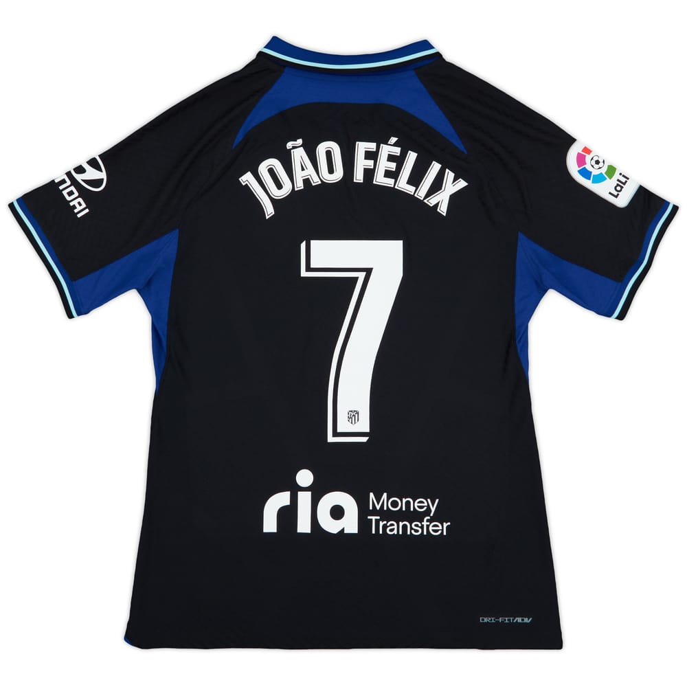 2022-23 Atletico Madrid Match Issue Away Shirt Joao Felix #7