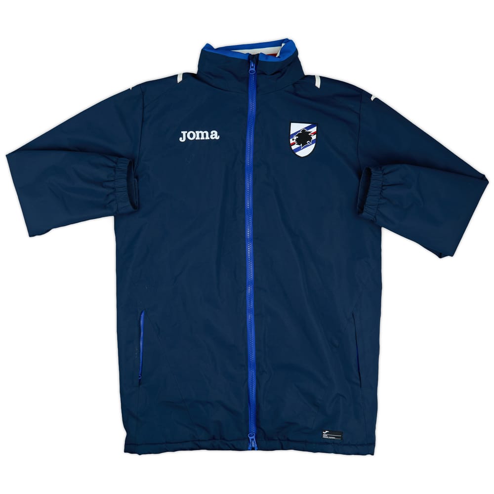 2016-17 Sampdoria Joma Padded Bench Coat - 8/10 - (S)