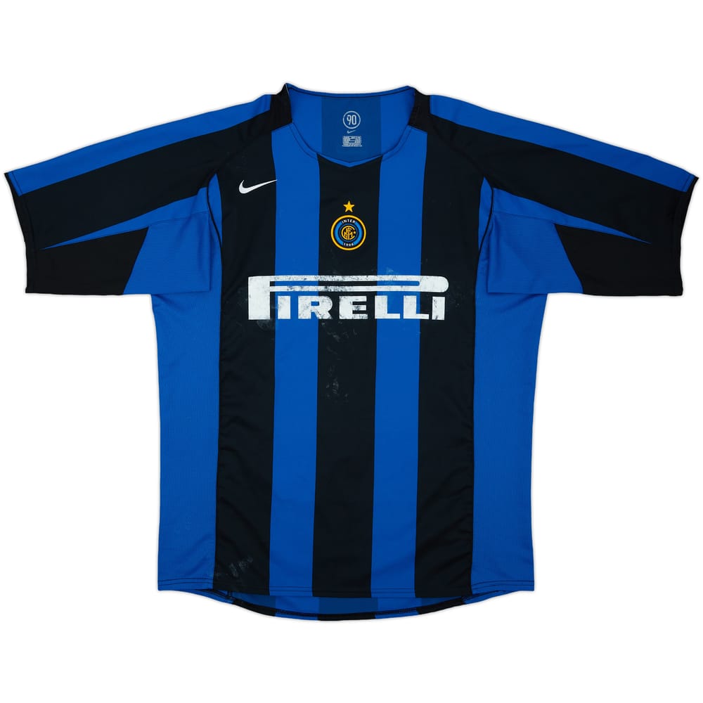2004-05 Inter Milan Home Shirt - 4/10 - (XL)
