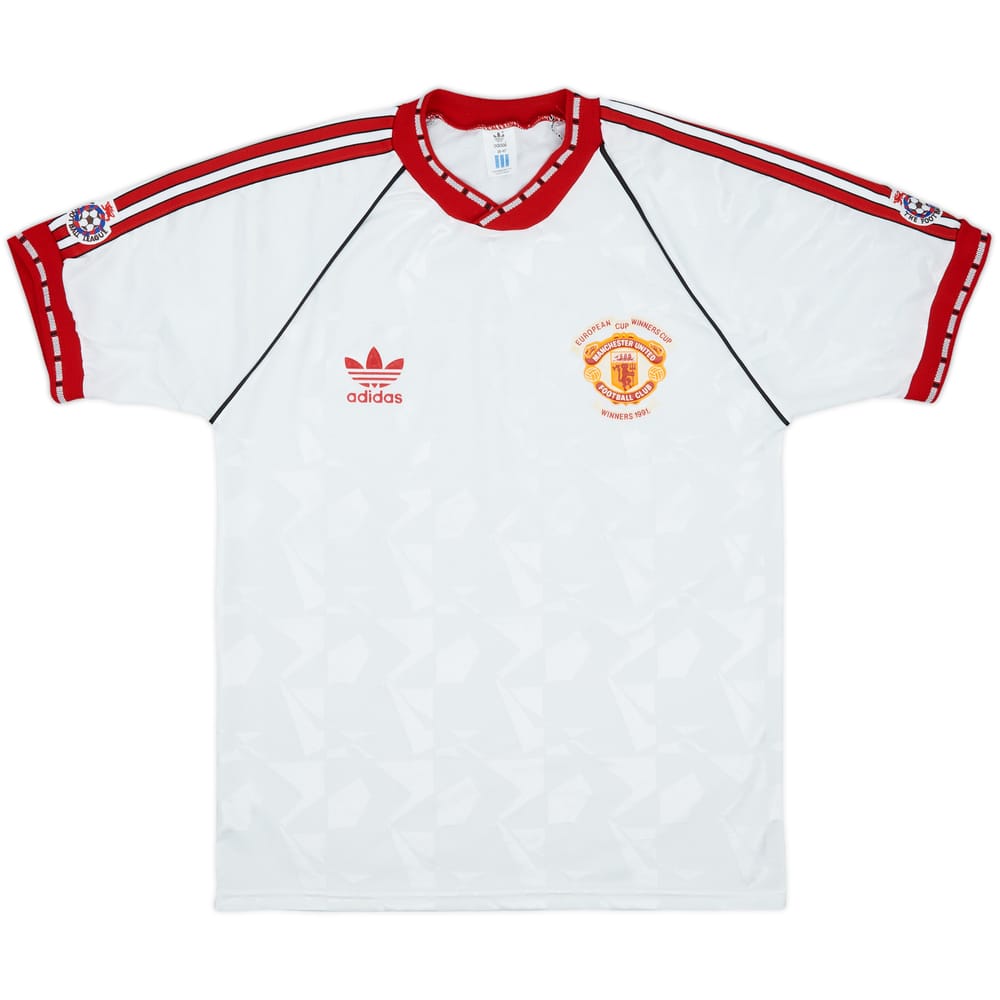 1990-91 Manchester United European Cup Winners Cup Shirt - 10/10 - (M)