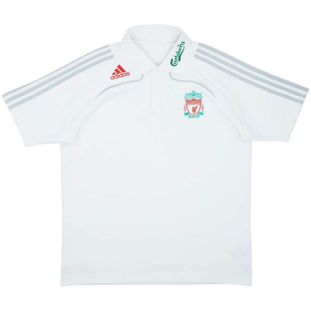 2008-09 Liverpool adidas Polo Shirt - 5/10 - (L)