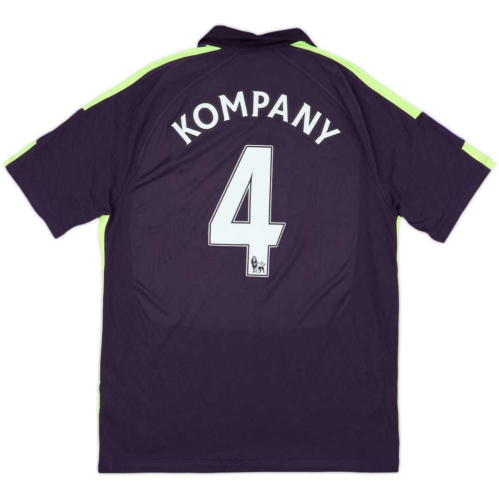 2014-15 Manchester City Third Shirt Kompany #4 - 8/10 - (L)