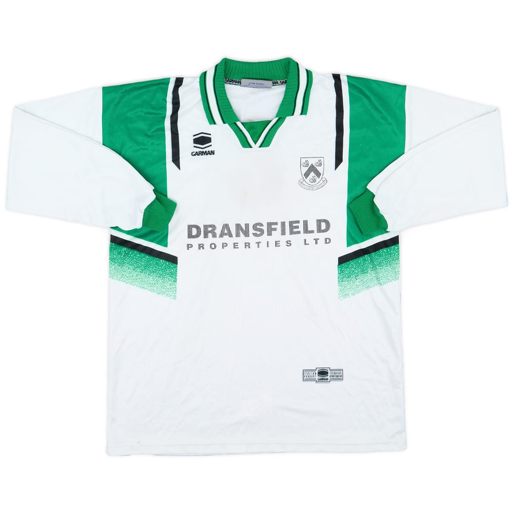 2000-02 North Ferriby United Match Issue Home L/S Shirt #15