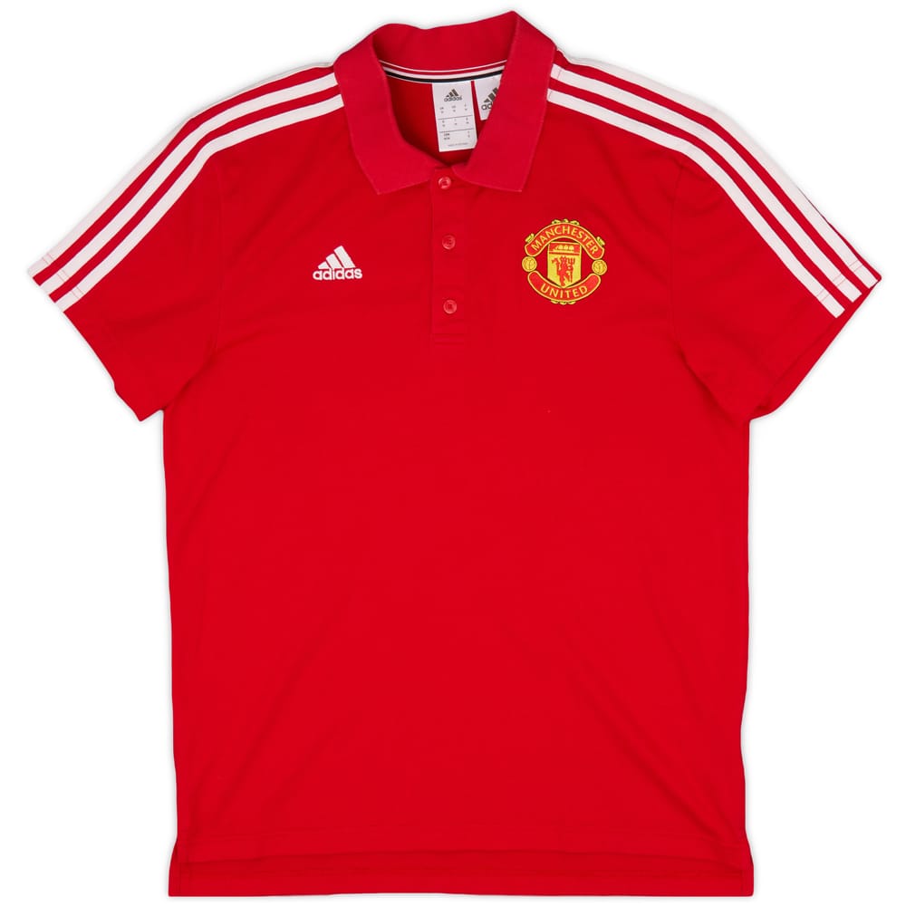 2015-16 Manchester United adidas Polo Shirt - 8/10 - (M)