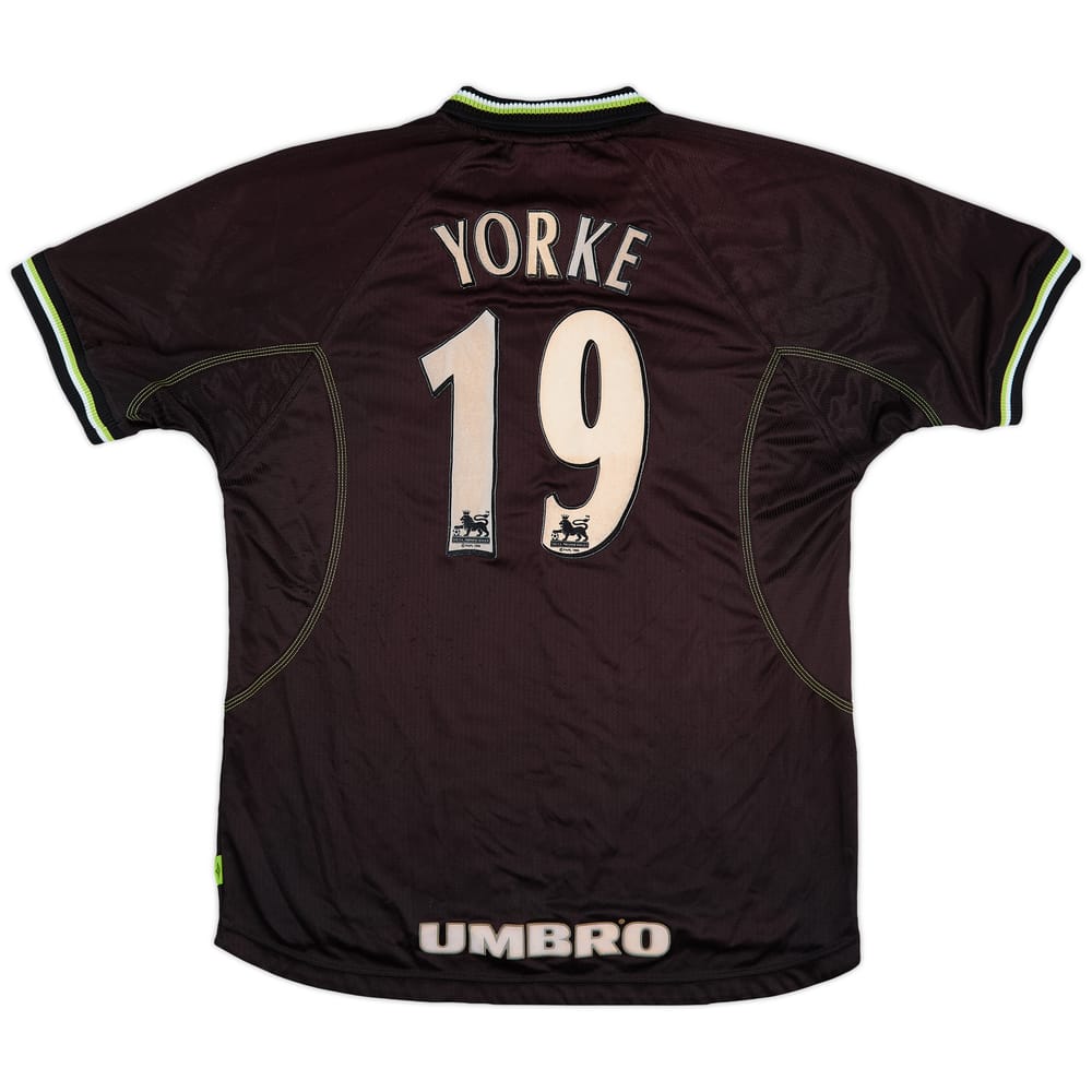 1998-99 Manchester United Third Shirt Yorke #19 - 4/10 - (L)