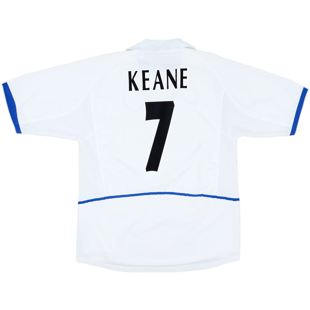 2002-03 Leeds United Home Shirt Keane #7 - 8/10 - (XL)