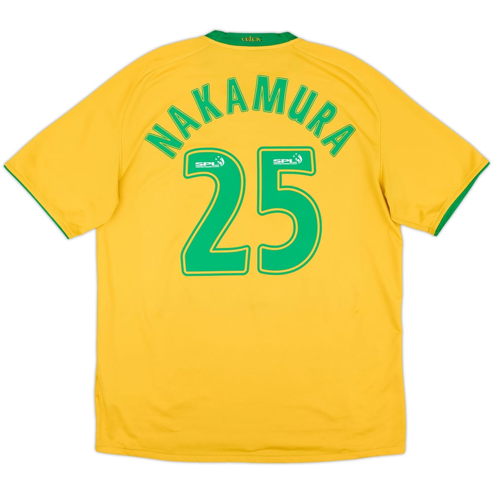2008-09 Celtic Away Shirt Nakamura #25 - 6/10 - (L)