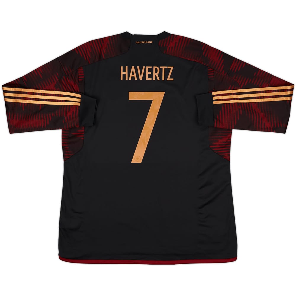 2022-23 Germany Away L/S Shirt Havertz #7 (XL)