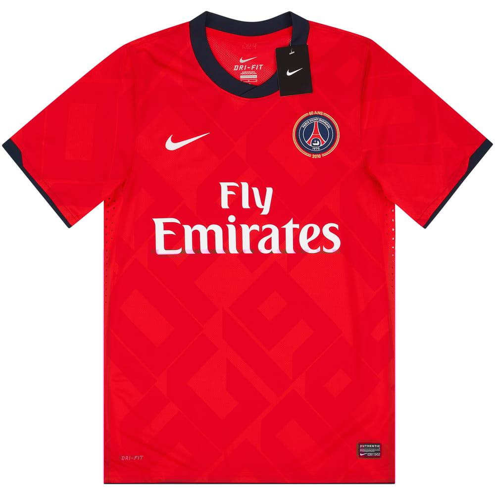 2010-11 Paris Saint-Germain Player Issue Home Shirt (M)