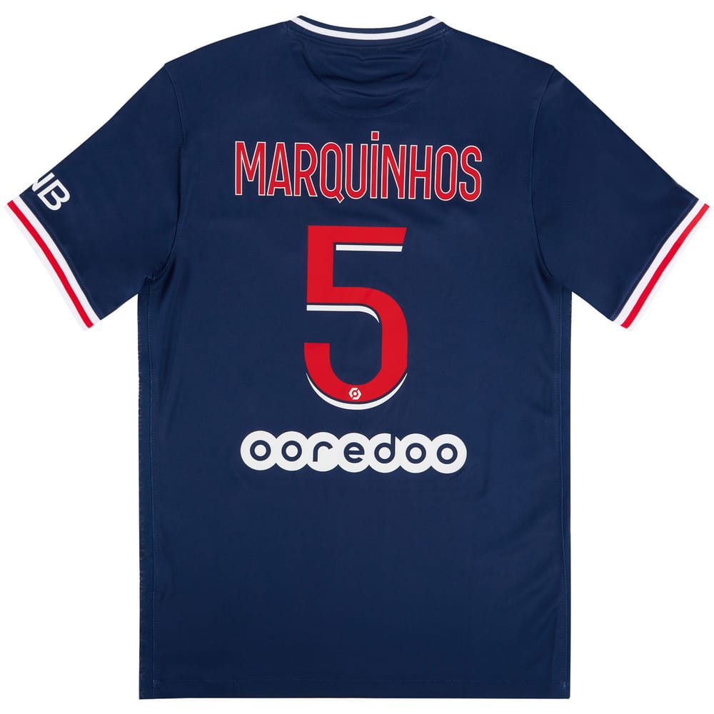 2020-21 Paris Saint-Germain Home Shirt Marquinhos #5 - NEW