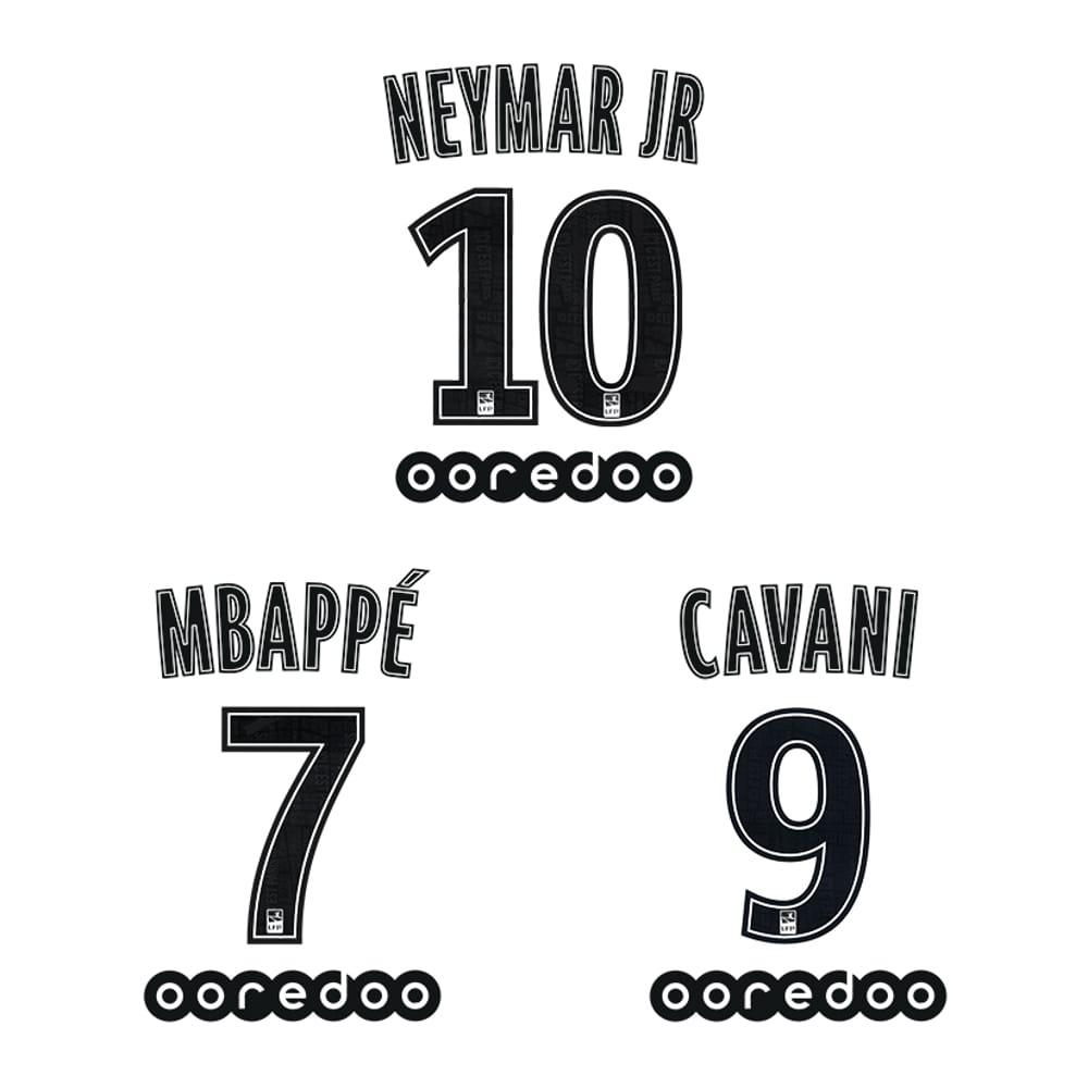 2019-20 Paris Saint-Germain Away Name Set