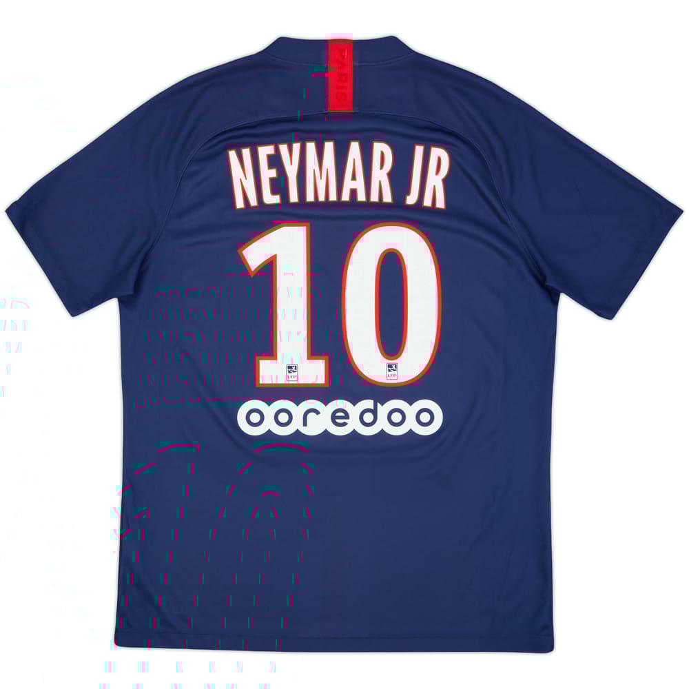 2019-20 Paris Saint-Germain Home Shirt Neymar Jr #10 - 6/10 - (S)