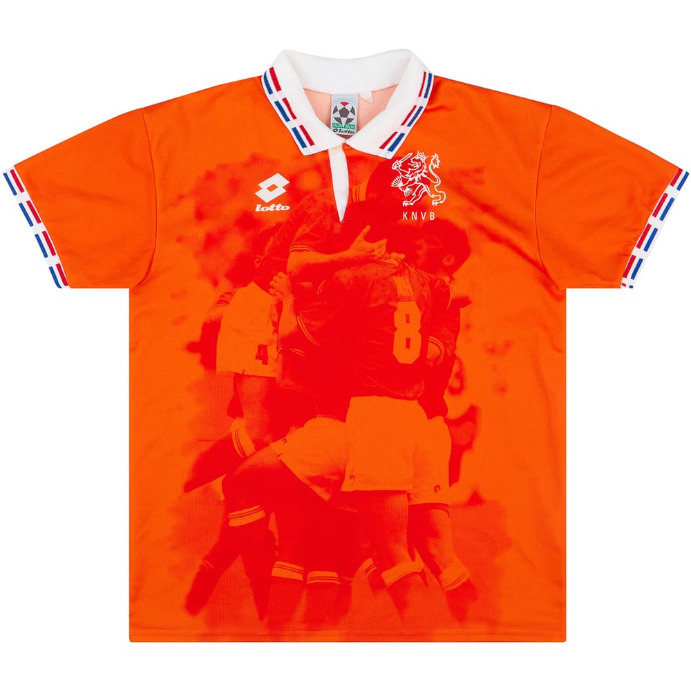 1996-98 Netherlands Home Shirt - 5/10 - (XL.Boys)