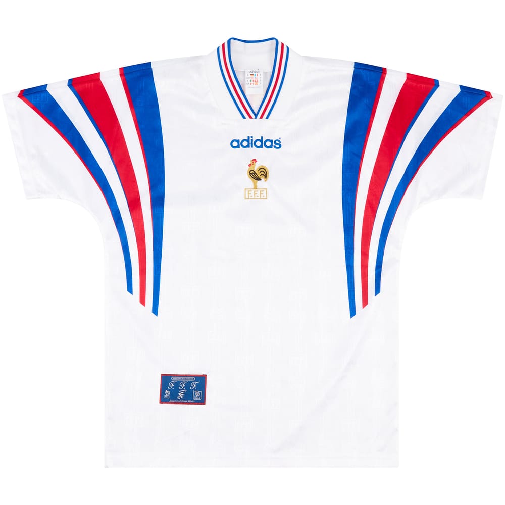 1996-98 France Away Shirt (Excellent) L