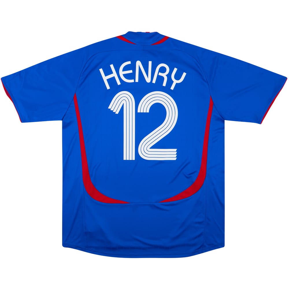 2006-07 France Home Shirt Henry #12 - NEW