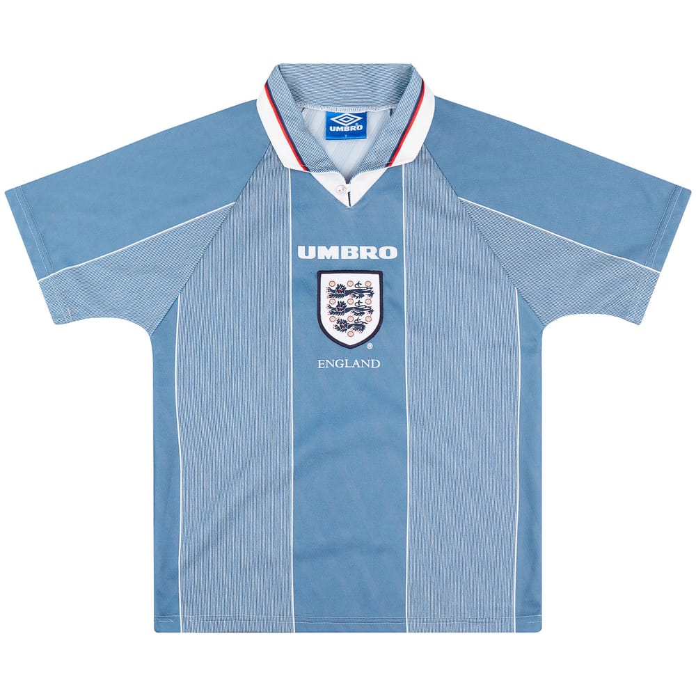 1996-97 England Away Shirt - 8/10 - (Y)