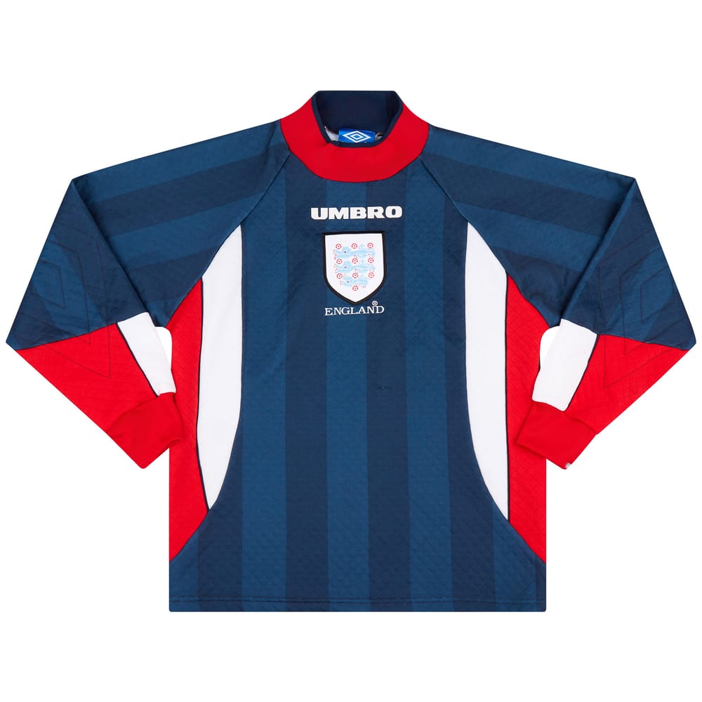 1997-98 England GK Shirt - 8/10 - (Y)