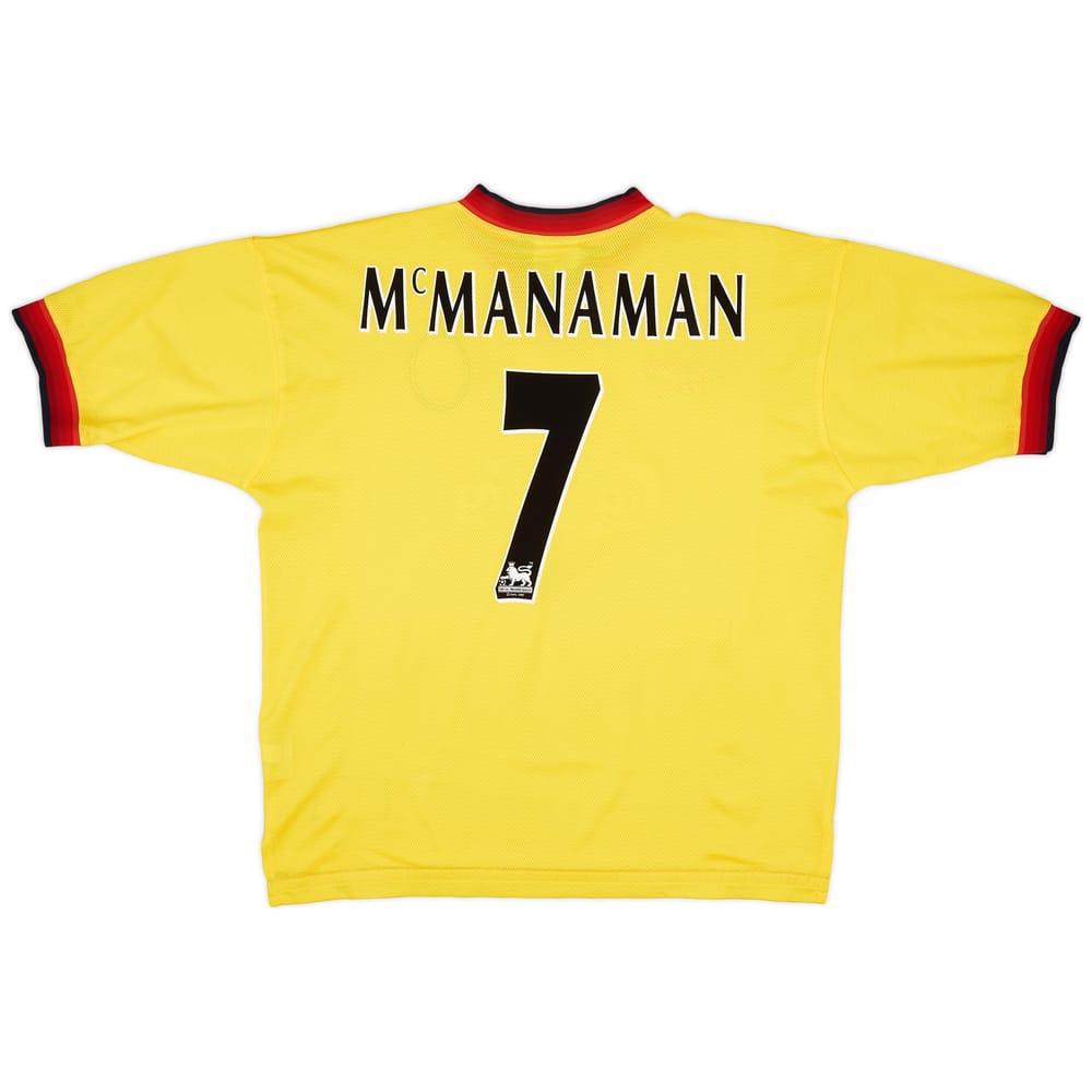 1997-99 Liverpool Away Shirt McManaman #7 - 9/10 - (XL)