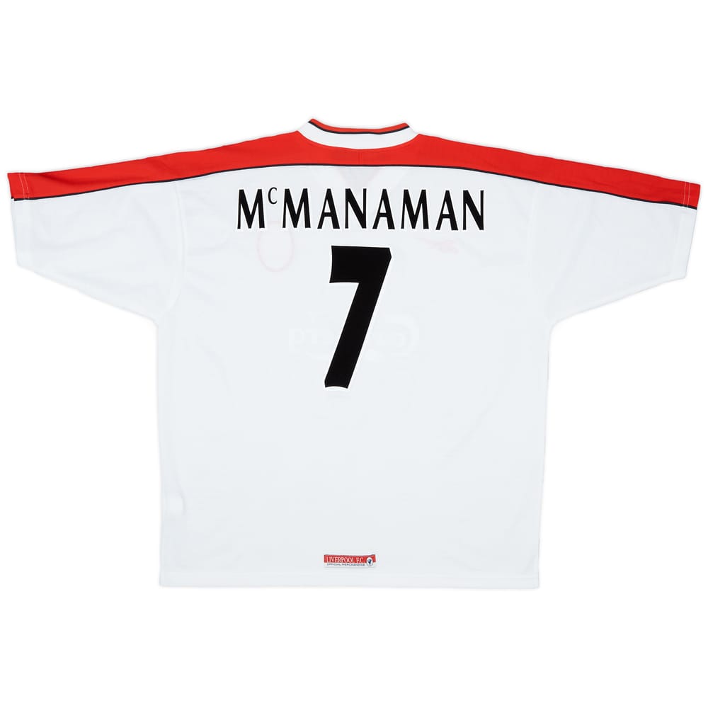 1998-99 Liverpool Away Shirt McManaman #7 - 9/10 - (XL)