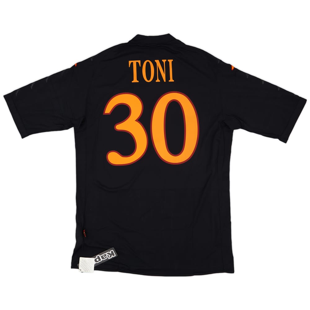 2009-10 Roma Third Shirt Toni #30 (XXL)