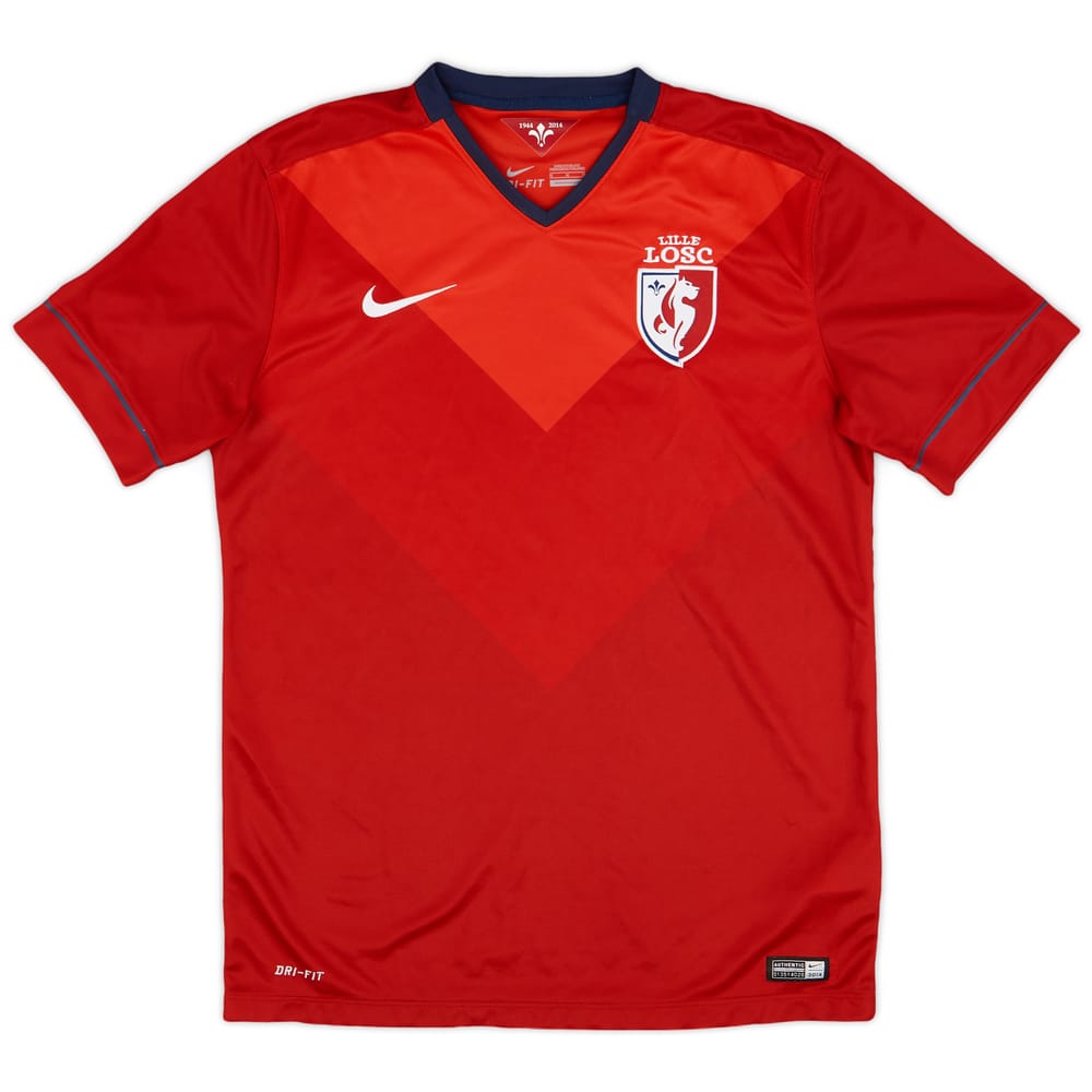 2014-15 Lille Home Shirt - 8/10 - (M)