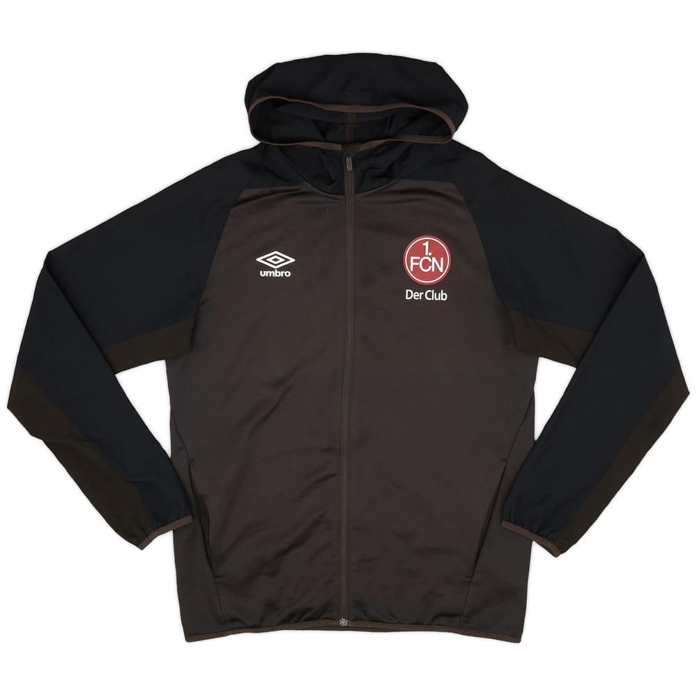 2020-21 Nurnberg Umbro Hooded Track Jacket - 8/10 - (M)