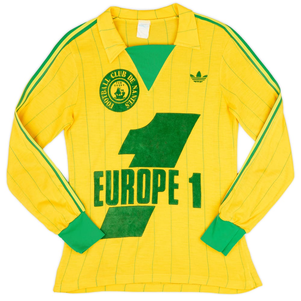 1980-81 Nantes Home L/S Shirt - 9/10 - (S)