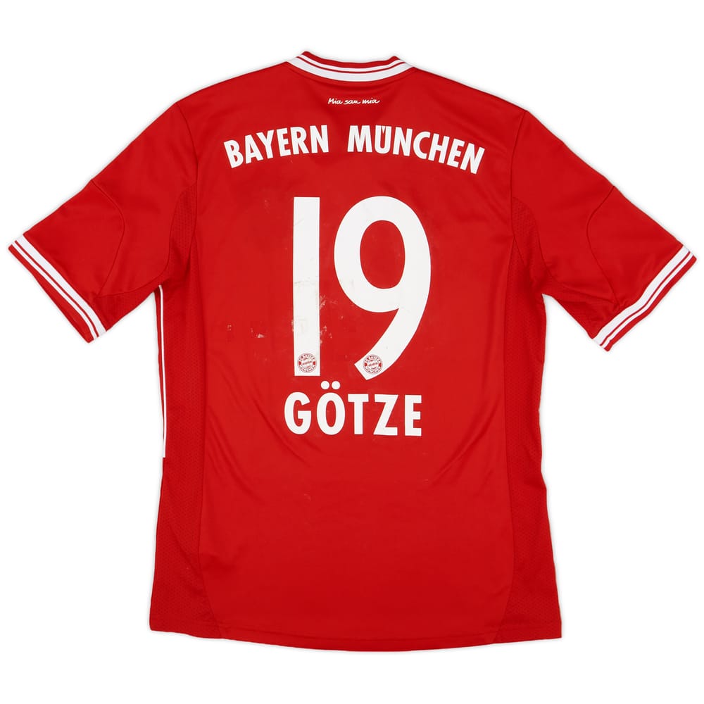 2013-14 Bayern Munich Home Shirt Gotze #19 - 5/10 - (M)