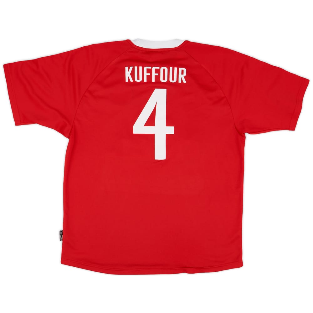 2000-01 Bayern Munich CL Home Shirt Kuffour #4 - 6/10 - (L)