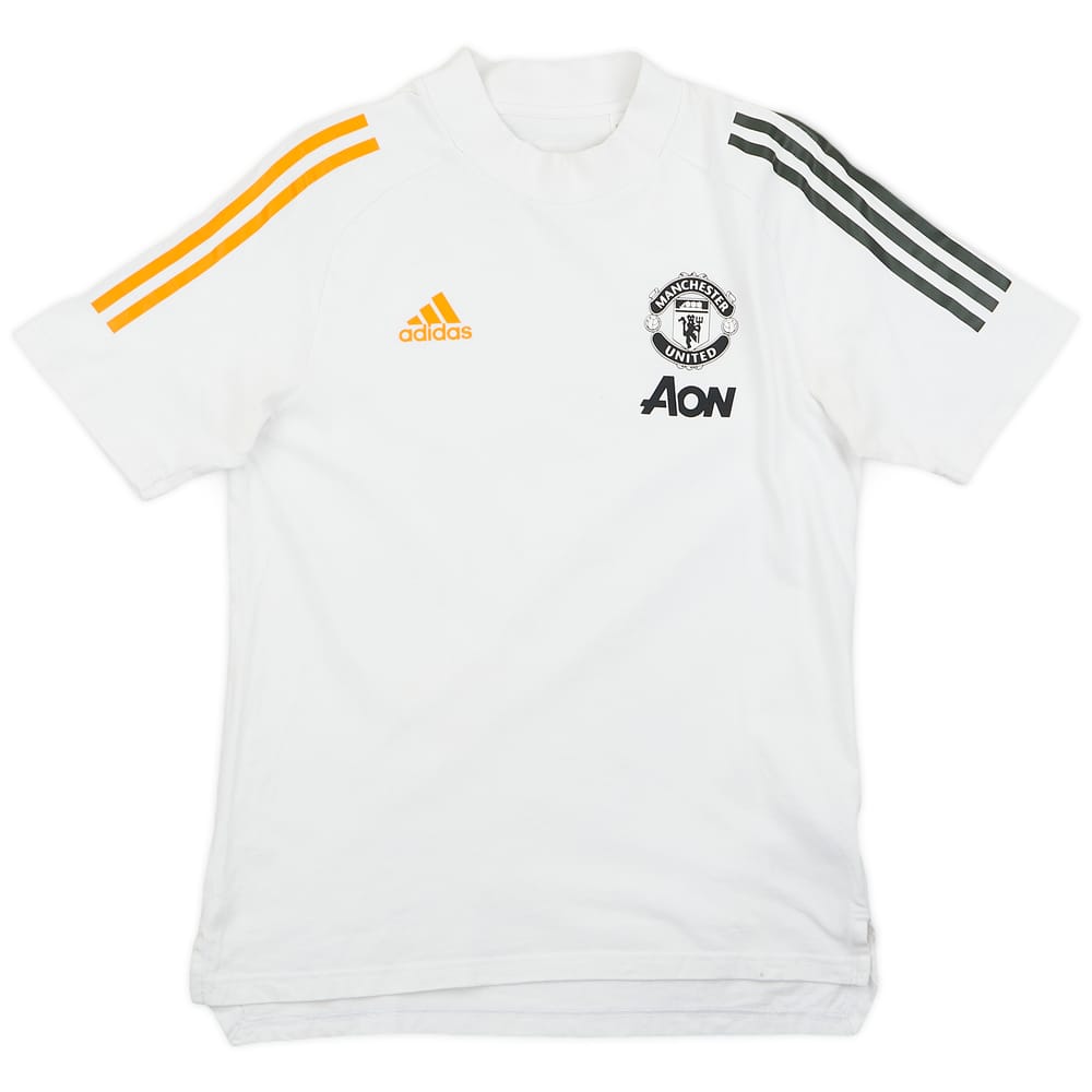 2020-21 Manchester United Training Tee - 8/10 - (S)