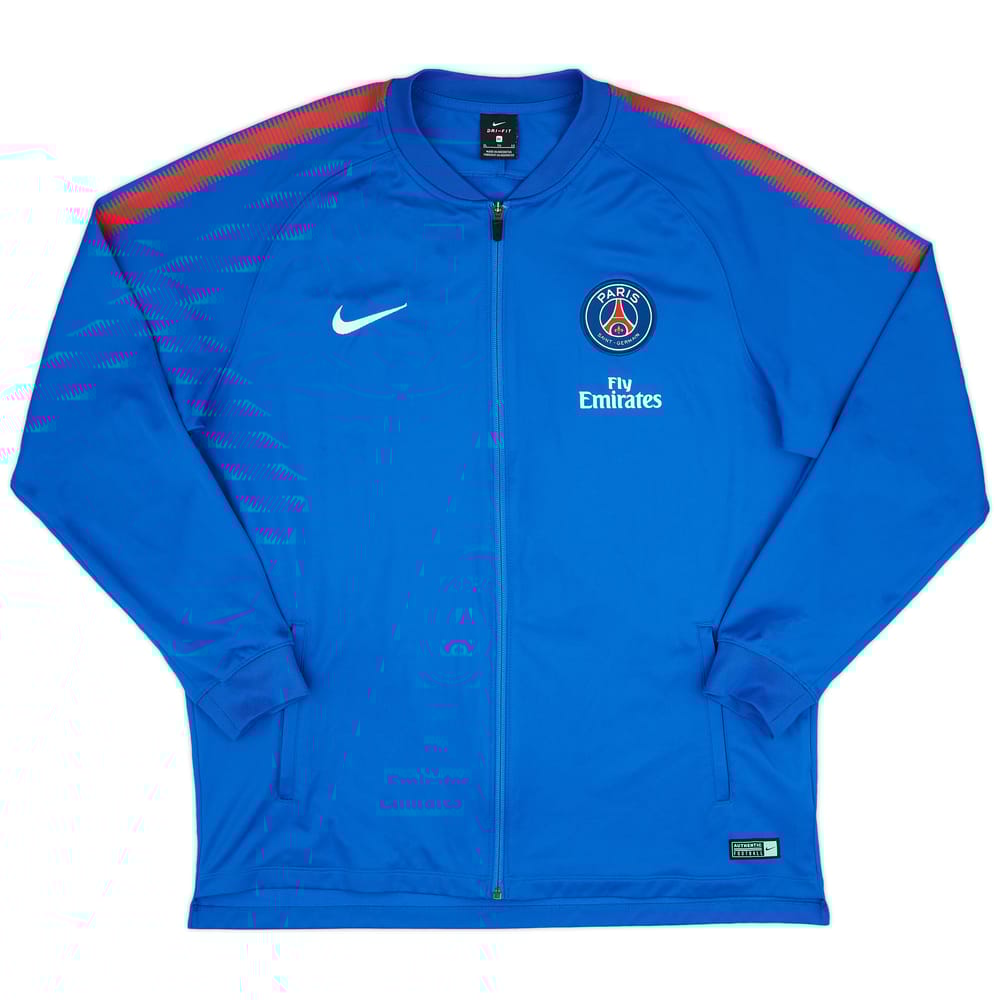 2018-19 Paris Saint-Germain Nike Track Jacket - 8/10 - (XL)