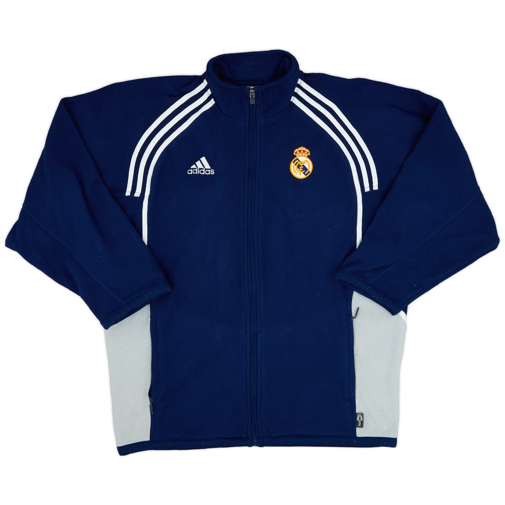 2000-01 Real Madrid adidas Fleece Top - 6/10 - (L)