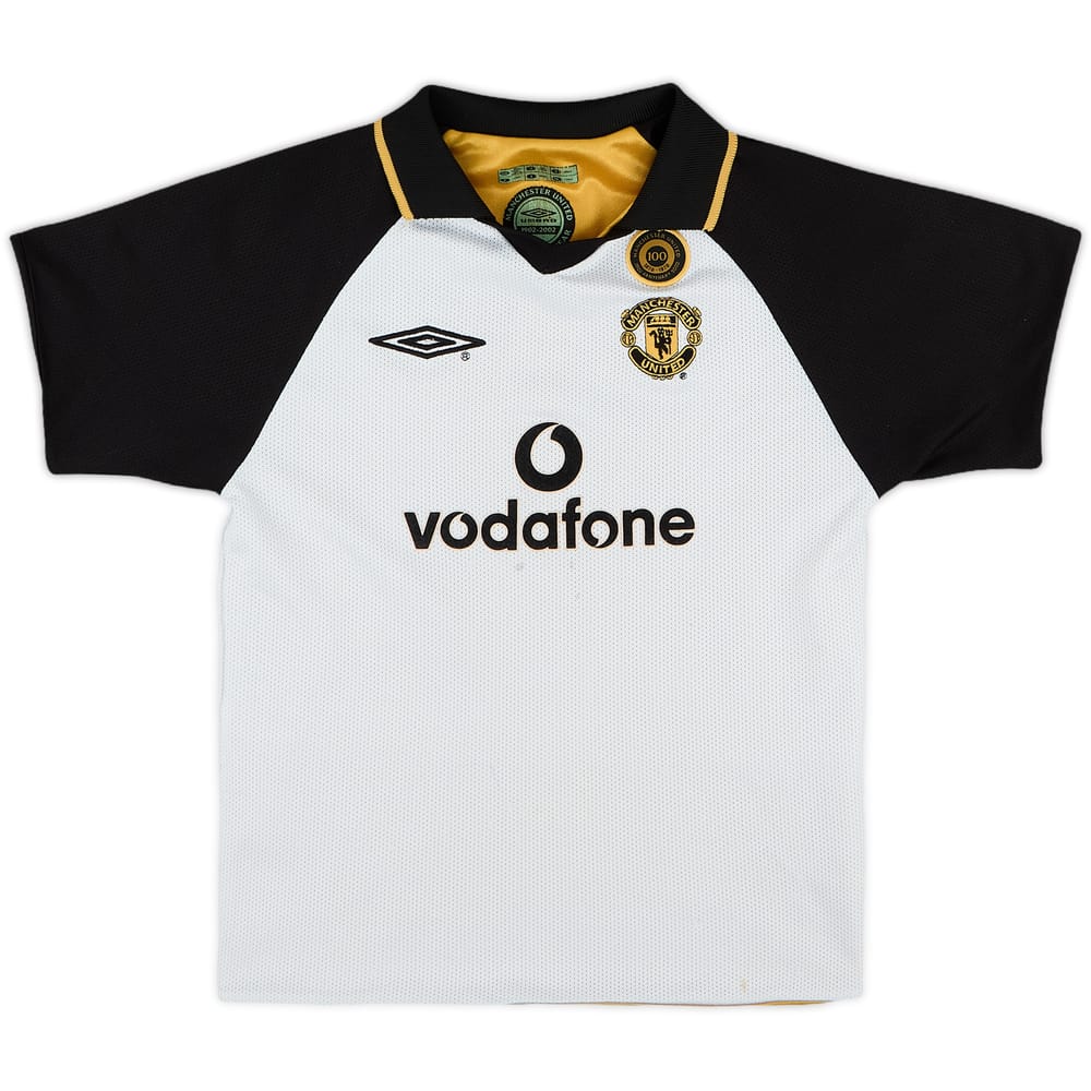 2001-02 Manchester United Centenary Away/Third Shirt - 5/10 - (4-5 Years)