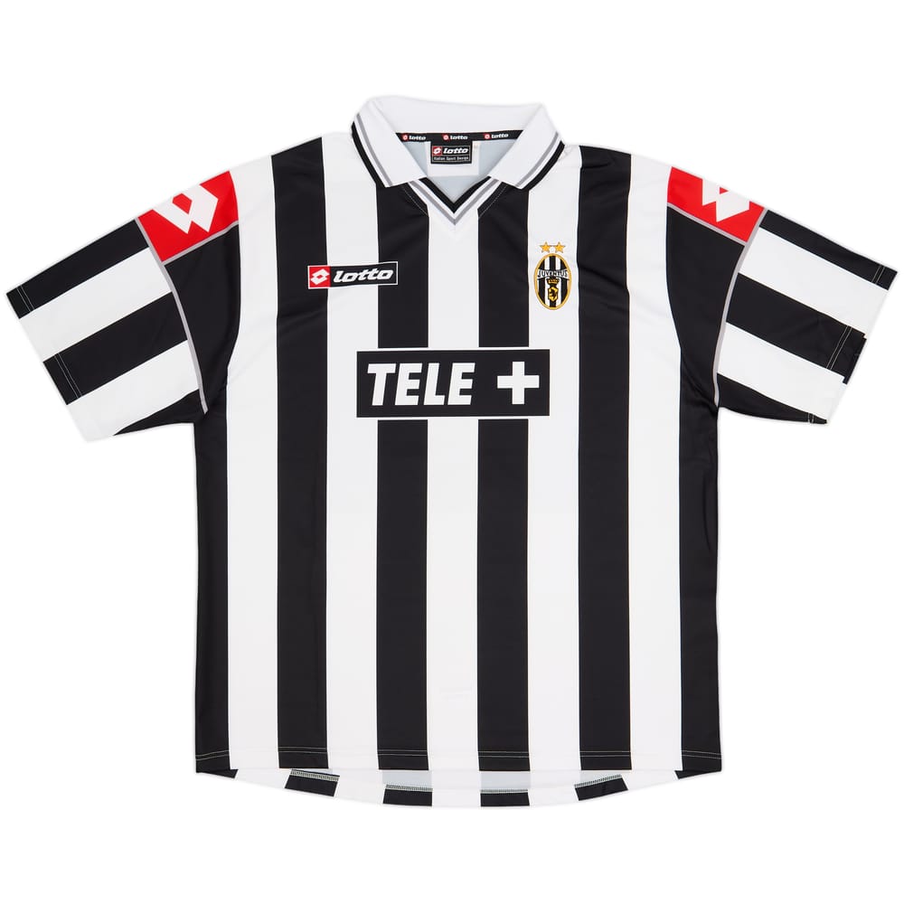 2000-01 Juventus Home Shirt #9 - 6/10 - (XL)