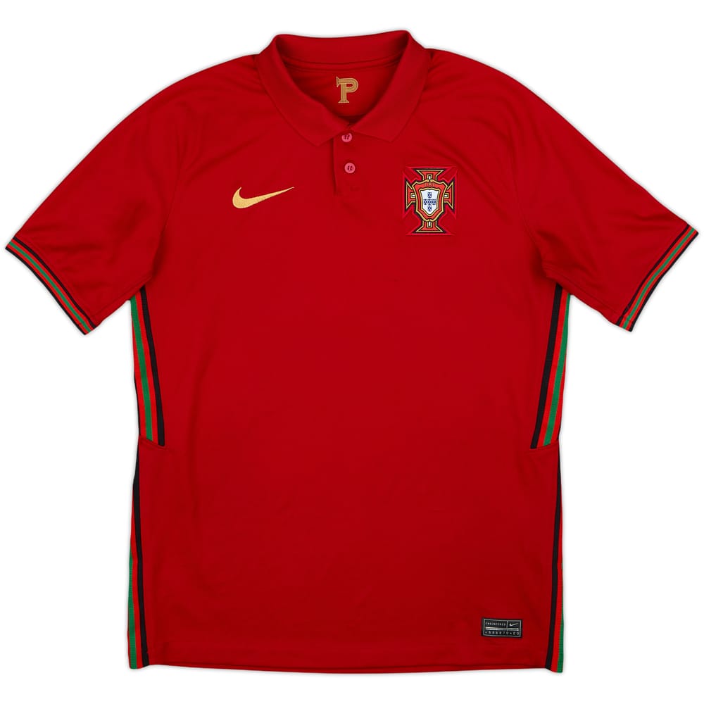 2020-21 Portugal Home Shirt - 8/10 - (XL.Boys)