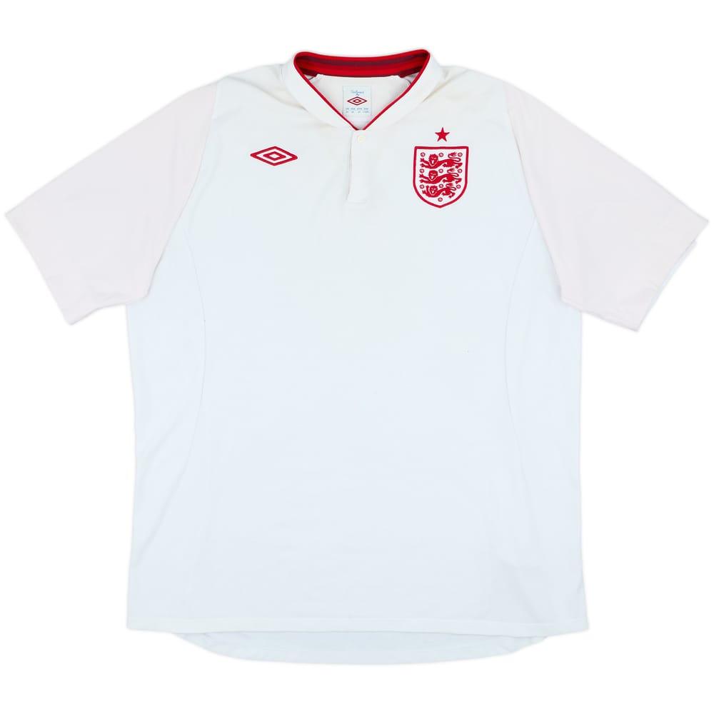 2012-13 England Home Shirt - 4/10 - (XXL)