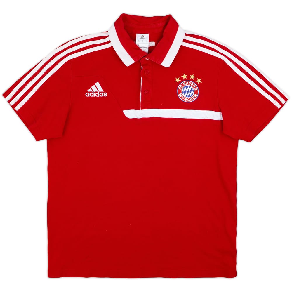 2013-14 Bayern Munich adidas Polo Shirt - 9/10 - (M)