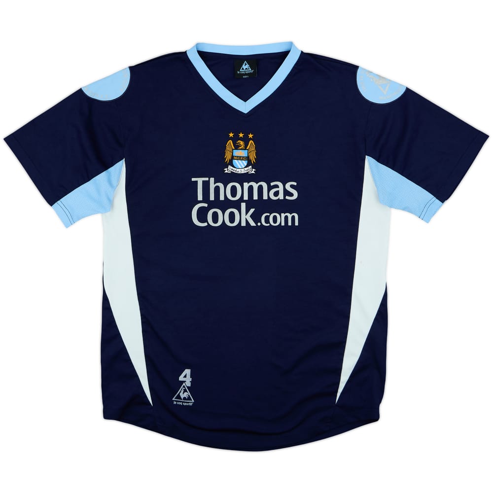 2007-08 Manchester City Player Issue Le Coq Sportif Training Shirt #4 - 6/10 - (L)