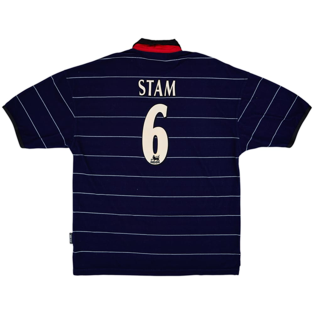 1999-00 Manchester United Away Shirt Stam #6 - 8/10 - (XL)