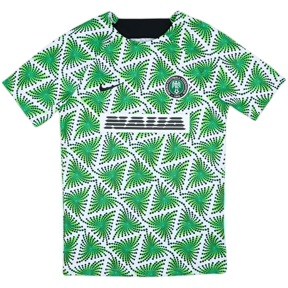 2022-24 Nigeria Nike Pre-Match Training Shirt - 10/10 - (S)