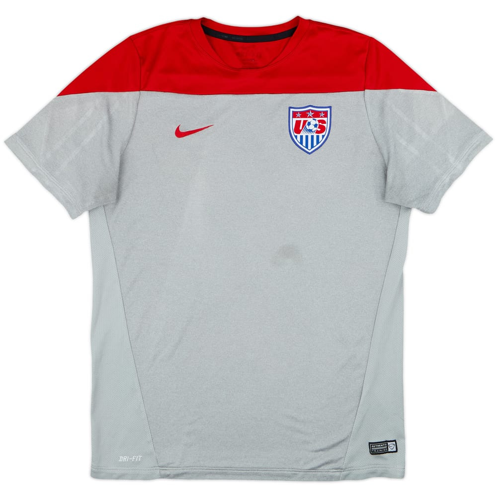 2014-15 USA Nike Training Shirt - 7/10 - (L)